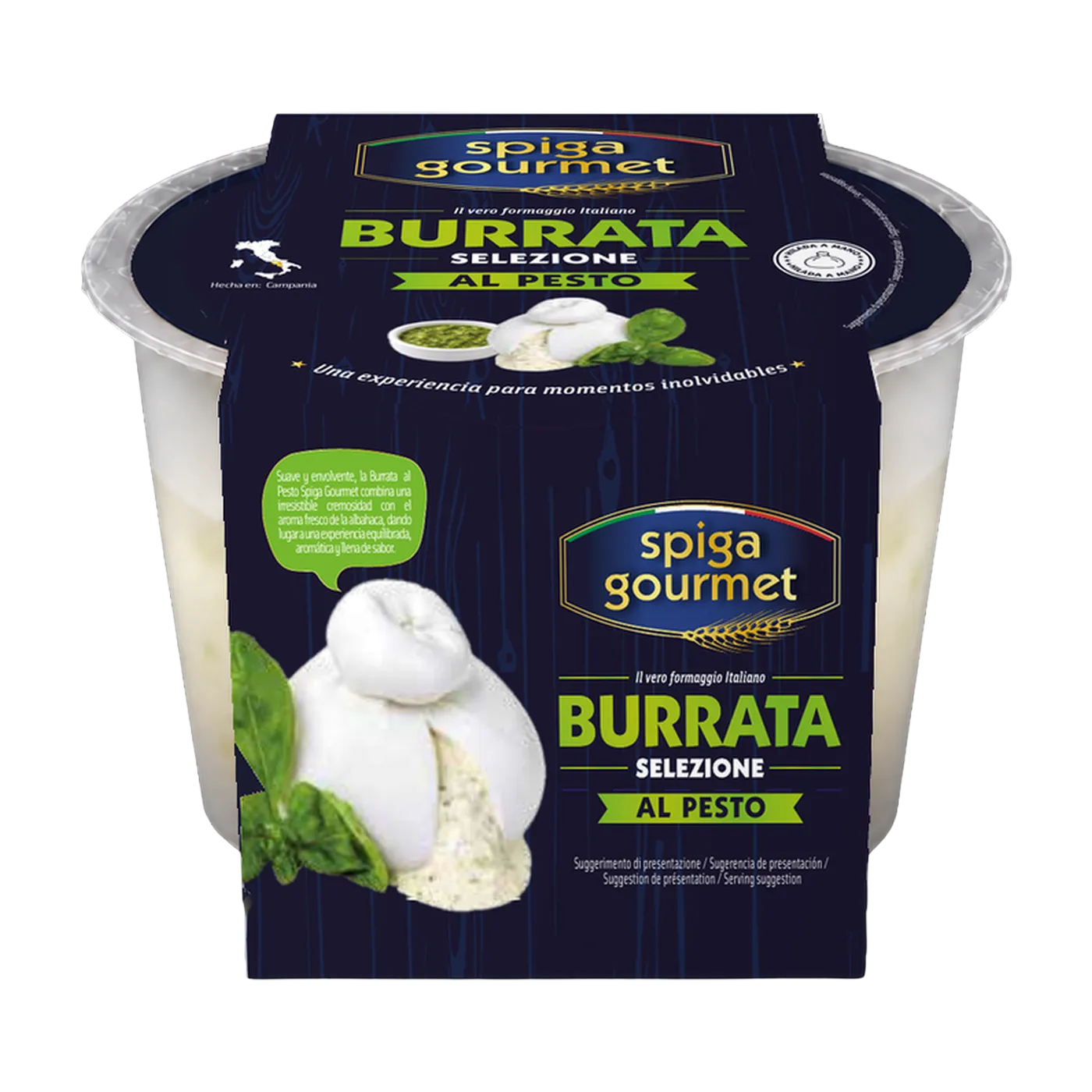 Burrata al Pesto