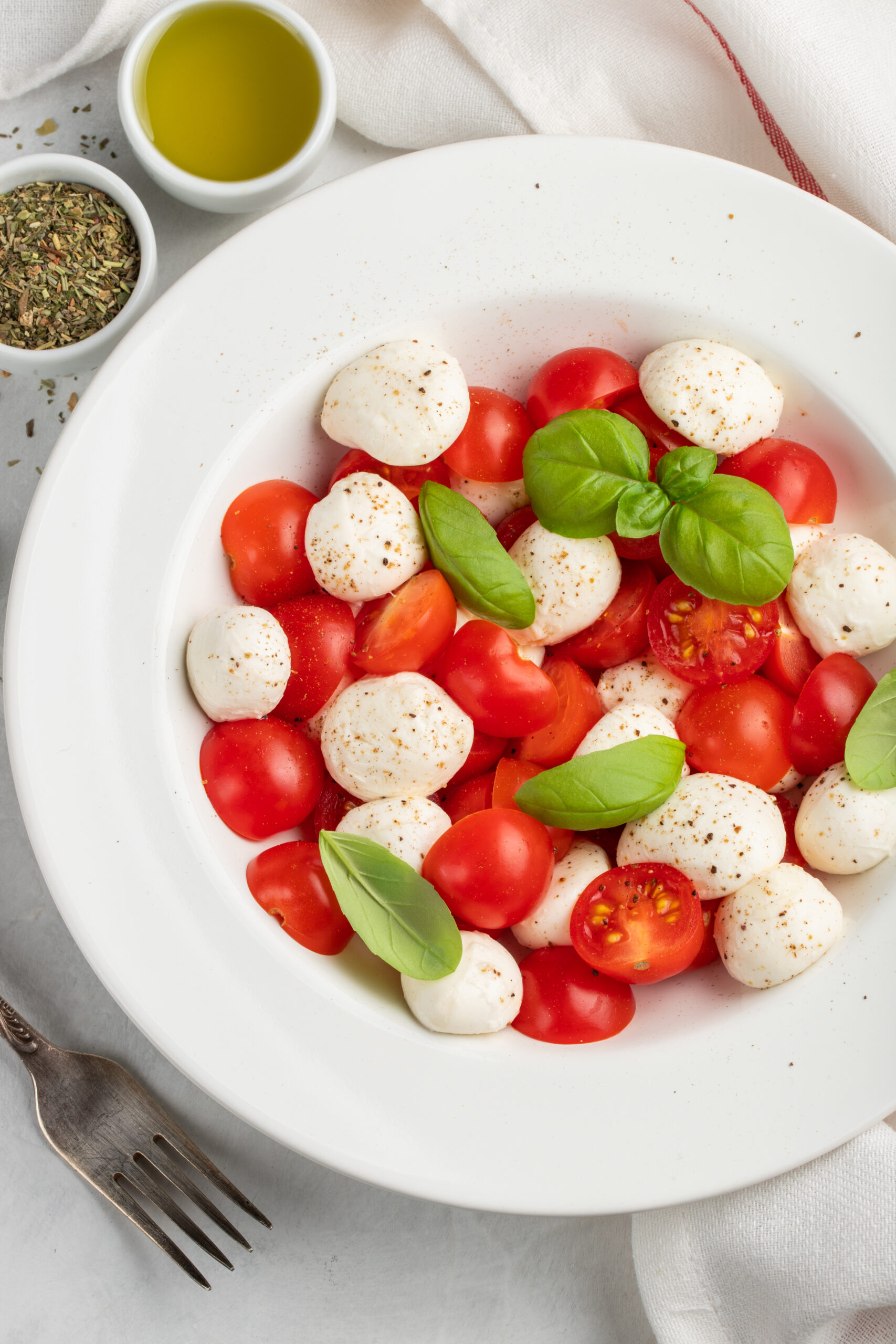 Tomates Cherry con Mozzarella Fior di Latte Mini
