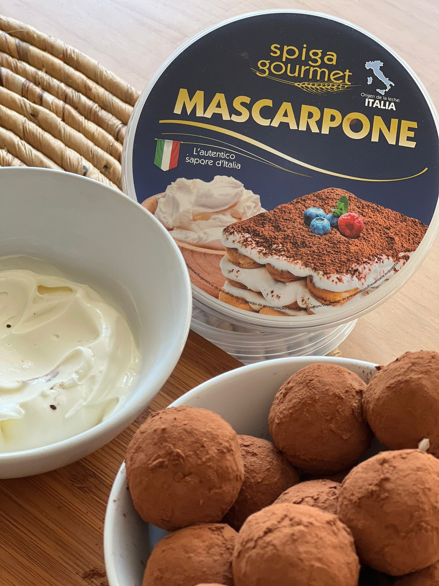 Tiramisu Balls con Mascarpone Spiga Gourmet